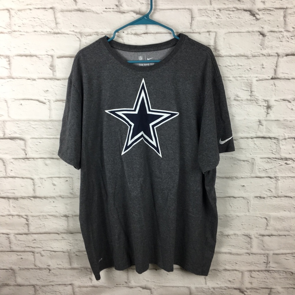 Nike NFL tee dri fit 3x gray Cowboys C16